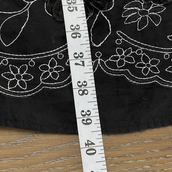 Vintage Torrid Womens Dress Plus Size 20 Floral 3D Ruffle Sleeveless Cotton - Picture 13 of 13